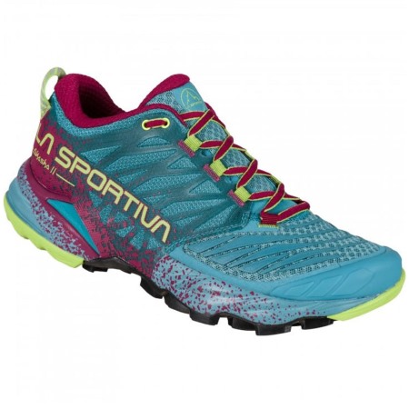 Akasha Ii Damen Trailrunning Schuh La Sportiva Schuhe Topaz Red Plum