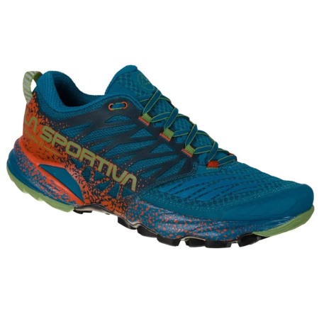 Akasha Ii Herren Trailrunning Schuh Space Blue Kale La Sportiva Schuhe