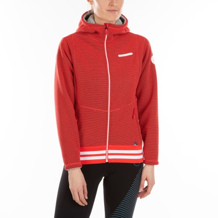 Ayona Hoody W Hibiscus Die Sportliche Bekleidung