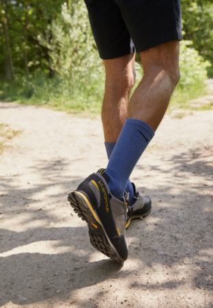 Boulder X Grau Gelb La Sportiva Schuhe