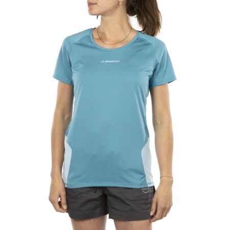 Compass T-shirt W Topaz Celestial Blue La Sportiva Apparel