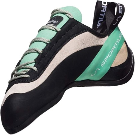 Damen Miura Kletterschuhe La Sportiva Schuhe White Jade Green
