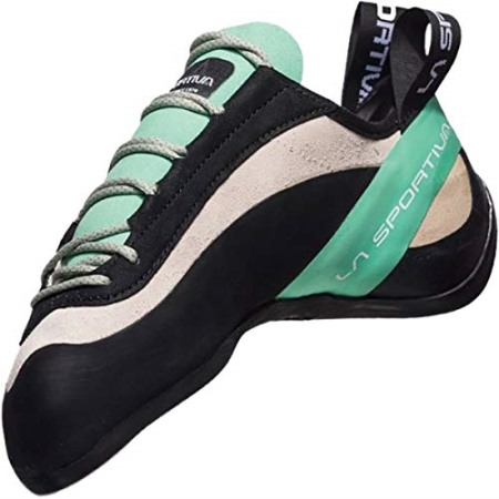 Damen Miura Kletterschuhe La Sportiva Schuhe White Jade Green
