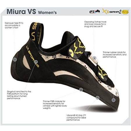 Damen Miura Vs Felskletterschuhe La Sportiva Schuhe Blau