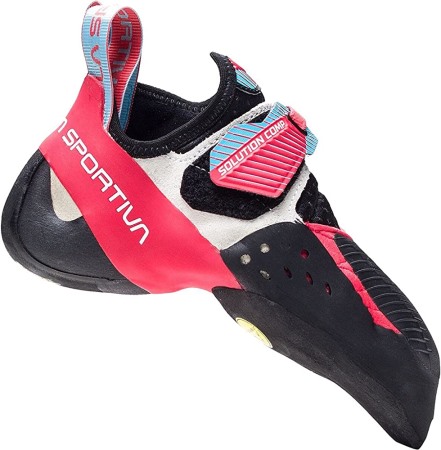 Damen Solution Comp Kletterschuhe Hibiscus Malibu Blue La Sportiva Schuhe
