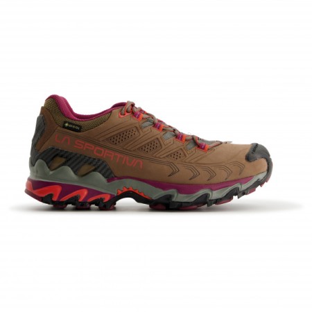 Damen Ultra Raptor Ii Leder Breit Gtx La Sportiva Schuhe Taupe Red Plum