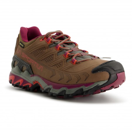 Damen Ultra Raptor Ii Leder Breit Gtx La Sportiva Schuhe Taupe Red Plum