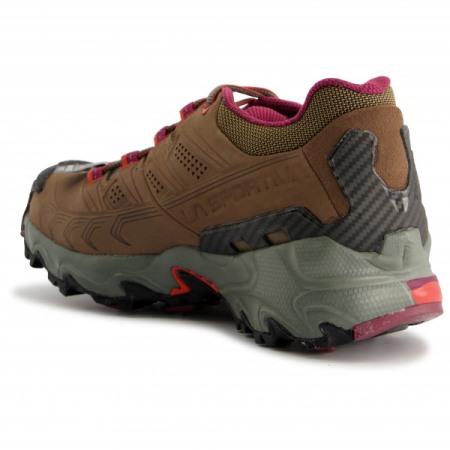 Damen Ultra Raptor Ii Leder Breit Gtx La Sportiva Schuhe Taupe Red Plum
