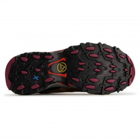 Damen Ultra Raptor Ii Leder Breit Gtx La Sportiva Schuhe Taupe Red Plum