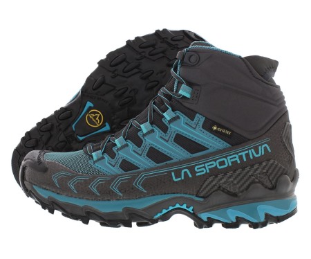 Damen Ultra Raptor Ii Mid Gtx Breite Wanderschuhe La Sportiva Schuhe Carbon Topaz