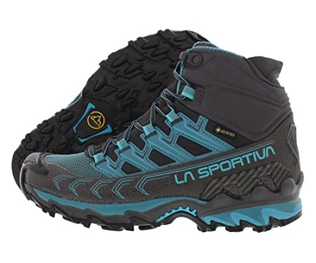 Damen Ultra Raptor Ii Mid Gtx Breite Wanderschuhe La Sportiva Schuhe Carbon Topaz