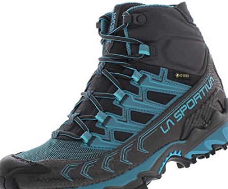 Damen Ultra Raptor Ii Mid Gtx Breite Wanderschuhe La Sportiva Schuhe Carbon Topaz