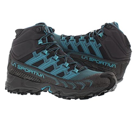 Damen Ultra Raptor Ii Mid Gtx Breite Wanderschuhe La Sportiva Schuhe Carbon Topaz