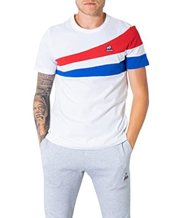 Die Sportliche Bekleidung Neues Optisches Weißes Le Coq Sport-shirt