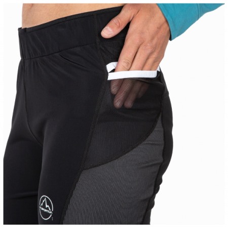 Frauen Triumph Tight 3 4 La Sportiva Bekleidung Schwarz Rot Pflaume