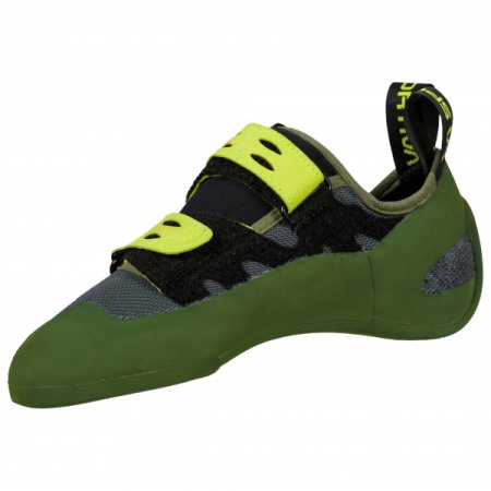 Geckogym Vegan La Sportiva Schuhe Olive Neon