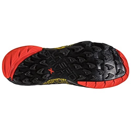 Herren Akasha Ii Trailrunning Schuhe Schwarz Gelb La Sportiva Schuhe