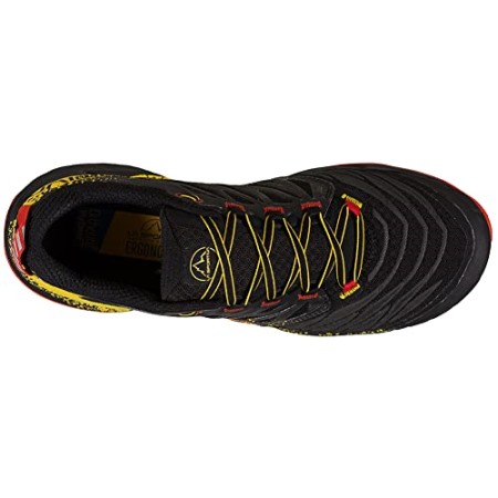 Herren Akasha Ii Trailrunning Schuhe Schwarz Gelb La Sportiva Schuhe
