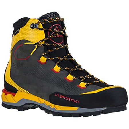 Herren Trango Tech Leder Gtx Bergsteigen La Sportiva Schuhe Schwarz Gelb