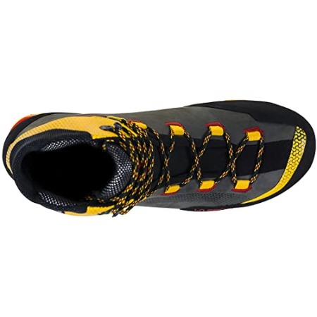 Herren Trango Tech Leder Gtx Bergsteigen La Sportiva Schuhe Schwarz Gelb