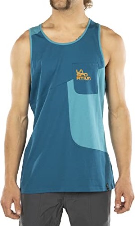 Herren Typ T-shirt Space Blue Topaz Medium La Sportiva Apparel
