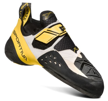 Kletterschuh Lösung Herren Weiß Gelb La Sportiva Schuhe