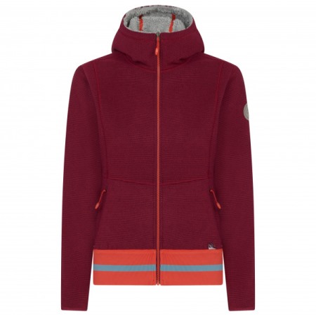La Sportiva Apparel Ayona Hoody Für Damen In Roter Pflaume