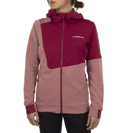 La Sportiva Apparel Blush Red Plum Mood Hoody M
