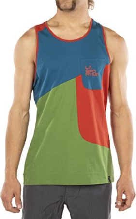 La Sportiva Apparel Herren Dude T-shirt Grünkohl Safran Klein