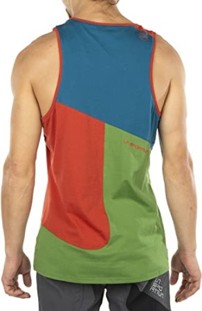 La Sportiva Apparel Herren Dude T-shirt Grünkohl Safran Klein