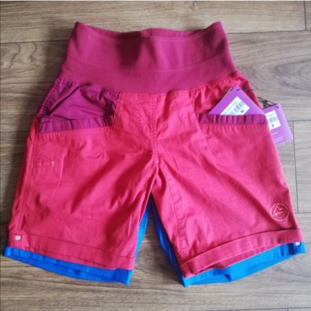 La Sportiva Apparel Karbonschwarze Rampenshorts Für Damen