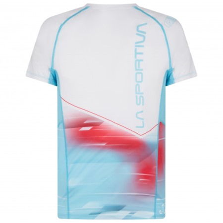 La Sportiva Apparel Malibu Blau Weißes Damen-draft-shirt
