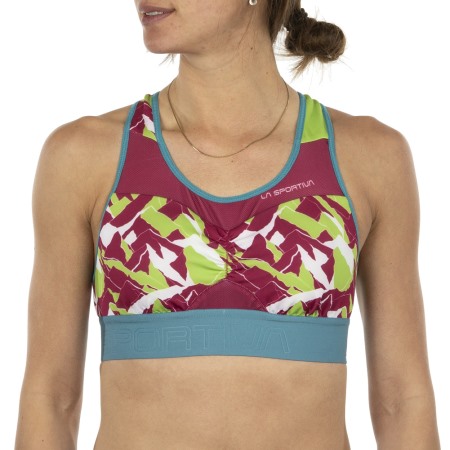 Pflaumenrot/limonengrün