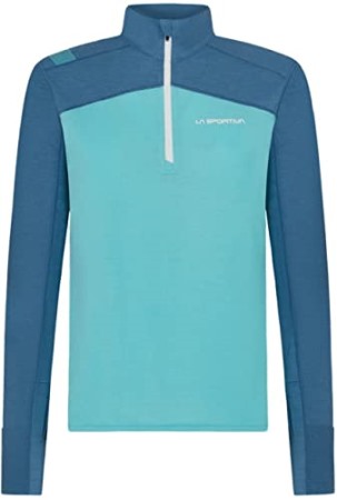 La Sportiva Apparel Swift Langarm Aquarelle Atlantic Large Q19