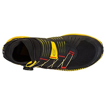La Sportiva Schuhe Schwarz Gelb Herren Cyklon Trailrunning Schuhe Mit Boa Schnürsystem