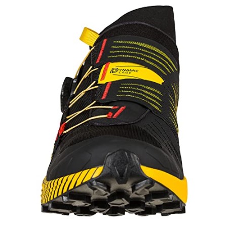 La Sportiva Schuhe Schwarz Gelb Herren Cyklon Trailrunning Schuhe Mit Boa Schnürsystem
