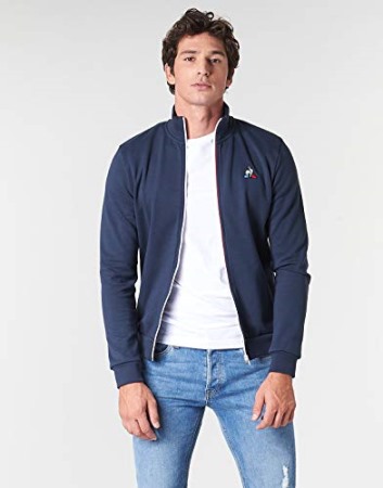 Le Coq Sportif Ess Fz Sweat N2 Blue Marine La Sportiva Bekleidung