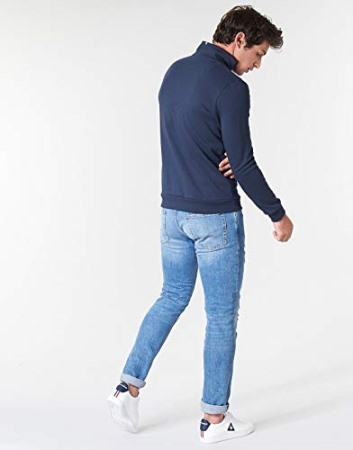 Le Coq Sportif Ess Fz Sweat N2 Blue Marine La Sportiva Bekleidung