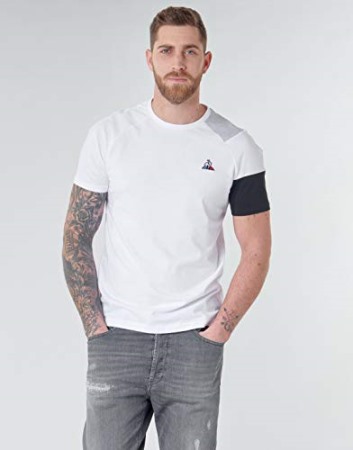 Le Coq Sportif Essentials N 10 Neu Optisch Weiß Grau La Sportiva Bekleidung