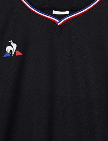 Le Coq Sportif Herren Trikot Nr5 Retro Trainingstrikot Schwarz La Sportiva Apparel