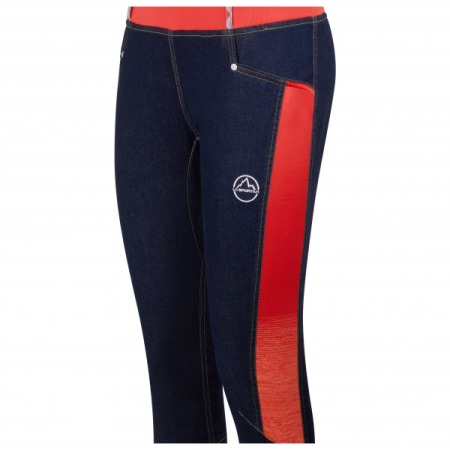 Mescalita Damenhose La Sportiva Apparel Jeans Red Plum