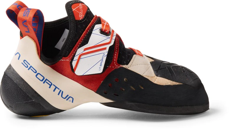 Solution Kletterschuhe La Sportiva Schuhe White Lily Orange