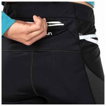 Triumph Tights Damen 3 4 Schwarz La Sportiva Bekleidung