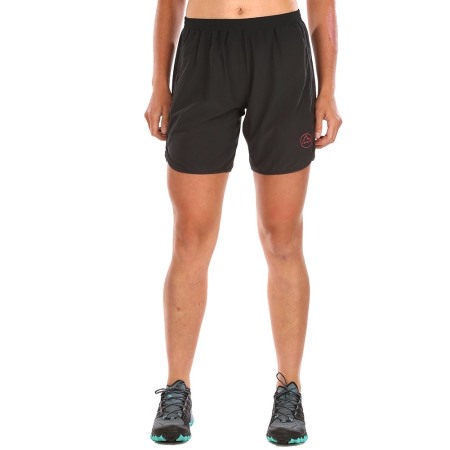 Zen Short W La Sportiva Bekleidung Black Hibiscus