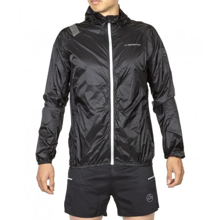 Windjacke Blizzard Schwarz La Sportiva Bekleidung