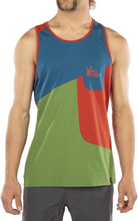 La Sportiva Apparel Herren Dude T-shirt Grünkohl Safran Klein