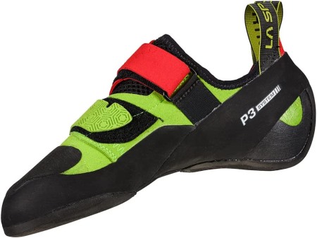 Mens Kubo Rock Climbing Shoes Goji Neon La Sportiva Schuhe