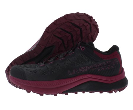 Damen Laufschuhe La Sportiva Schuhe Schwarz Rot Pflaume