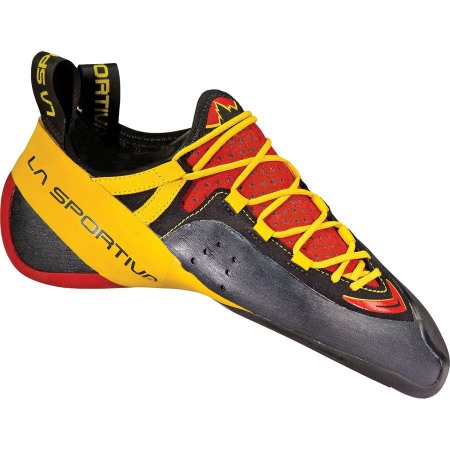 Genius Herren Kletterschuh Rot Gelb La Sportiva Schuhe