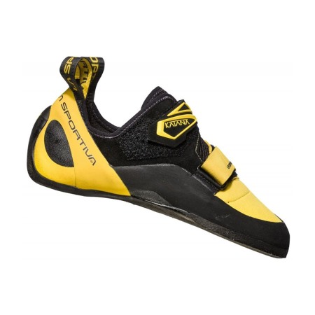 Katana Klettverschluss Herren Kletterschuh Gelb Schwarz La Sportiva Schuhe